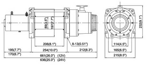 COME.UP WINCH DV-12