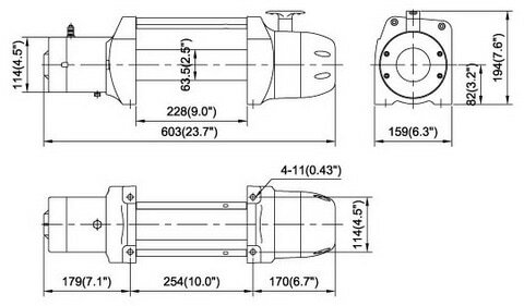 COME.UP WINCH Seal DS-9,5 12V