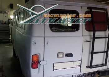 Замена задней левой боковины УАЗ 452 (санитарка)