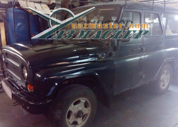 УАЗ ХАНТЕР после кузовного ремонта и покраски 