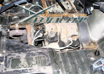 Обработка, подготовка к шумоизоляции кузова УАЗ ХАНТЕР (1)