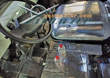 Шумоизоляция кабины УАЗ-33095