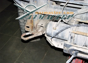 Замена передних крыльев и ремонт передка на  УАЗ ПАТРИОТ после аварии (3)