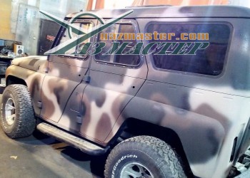 УАЗ ХАНТЕР покраска RAPTOR