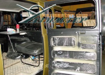 Шумоизоляция дверей УАЗ батон