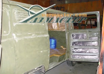 Подготовка УАЗ перед покраской