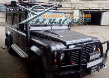 Установка переднего бампера 