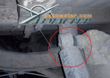 Задний амортизатор УАЗ