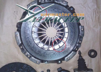 Корзина сцепления УАЗ стопорная пружина вылетела 