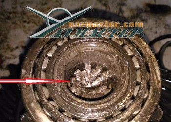 Остатки полуоси в дифференциале 