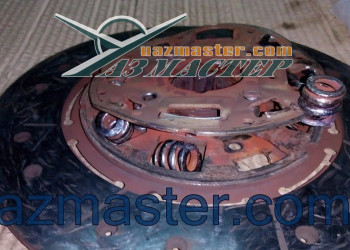 Демпферные пружины диска сцепления вылетели 