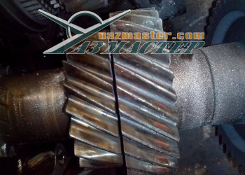 КПП DYMOS валы посинели без масла