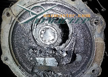 Ведущая шестерня редуктора ВМ полностью разрушена