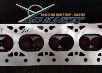 ГБЦ УМЗ-421 после ремонта, правка плоскости