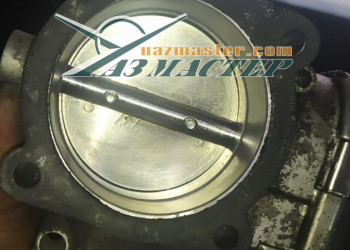 Дроссель ЗМЗ-409 после мойки и чистки. Обороты перестали плавать!
