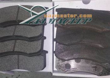 Износ передних тормозных колодок до металла на УАЗ ПАТРИОТ