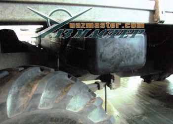 Бензобак обработан антикором