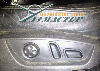 Установка сидений от AUDI Q7, будет иметь восемь регулировок комфорта, а также подогрев для пассажиров и водителя, плюс возможность активировать систему SRS 