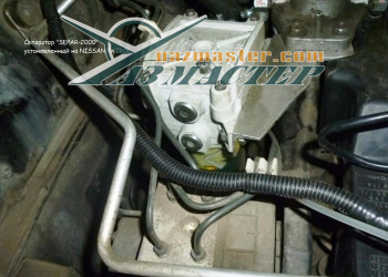 NISSAN PATROL 61. для более тщательной очистки топлива установлен сепаратор  