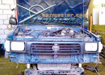 TOYOTA HILUX  бампер ARB (б/у) установили ниже штатного