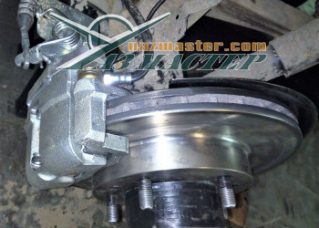 Установка дисковых тормозов УАЗ ПАТРИОТ